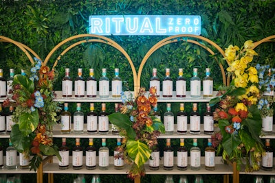 Ritual poured tastes of its zero-proof spirit line.
