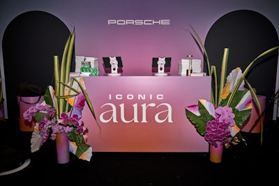 Porsche also activated with an aura photo booth.