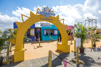 As one of Guy’s Flavortown Tailgate headline partners, Carnival created an eye-catching food promenade with three exclusive offerings that gave guests a taste of Celebration Key, Carnival’s new destination in Grand Bahama. Fieri and Carnival also hosted a main-stage salute to members of the military, and gave away a free cruise to 10 veterans.