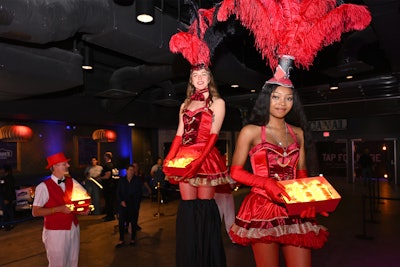 Glad surprised and delighted fans with a New Orleans 2nd line performance, celebrating the rich culture of Mardis Gras. Other activations included beignets and coffee from High 5 Casino, lounges from Lowes, preferred seating from Hilton, and monogrammed luggage tags from LinkedIn.