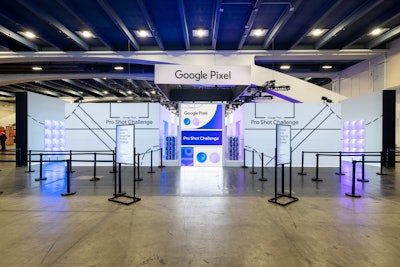 At NBA Crossover at the Moscone Center, Google hosted its 'Pixel Pro Shot Challenge,' inviting fans to test their hoops skills while capturing shareable content with Pixel phones. Fans were able to pose for their own draft photo, experience their own tunnel walk, participate in shooting challenges, and be entered to win a raffle of a signed Team Pixel item.