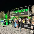 Monster Energy executed a two-story space that played host to DJ sets and live podcasting sessions.