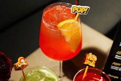 For an intimate, 25-person dinner for visual artist and graphic designer Cey Adams—held in partnership with Spotify and Google during Art Basel Miami Beach 2024—Abraham created these custom cocktail stir sticks that showcased elements from Adams' 'Departure 40' collection.