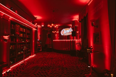 Kaytranada and Anderson .Paak performed at the One Love Lounge while sipping custom Cane’s cocktails in the evenings leading up to the big game. Guests also enjoyed curated meals with custom menus.