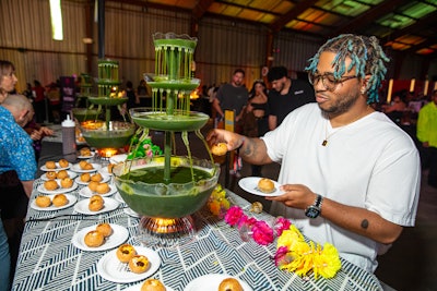 More than 10,000 guests stopped by New Orleans' StudioBE for the event, which also featured a live recording of Complex’s Sneakers Show podcast, immersive art installations, and curated food vendors.