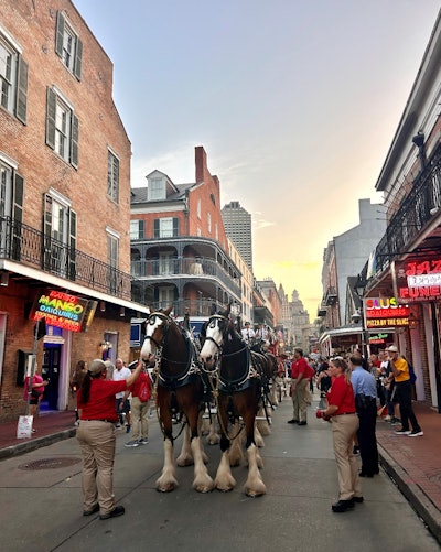 Budweiser's Clydesdales Beer Deliveries