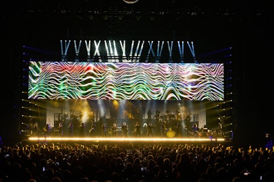 'Once the event concluded, we had to tear down the entire production and clear the space by 2 a.m.—three hours after the end of the show—to allow the arena team to convert the venue back in time for the next day's game,' he added.