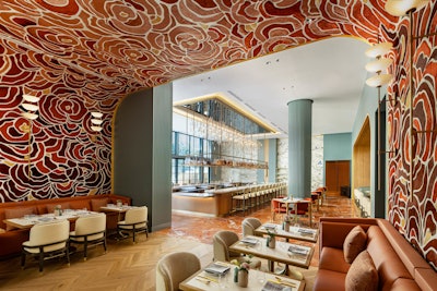 The 251-room W Austin completed a multimillion-dollar transformation in January. The revitalization includes redesigned guest rooms and a new restaurant concept, Serenade American Brasserie (pictured), where chef de cuisine Johnny Ray Stinebaugh blends Texan flavors with classic brasserie techniques. The hotel has more than 10,000 square feet of event space and is located next to the popular ACL Live music venue.