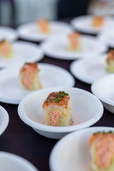 Pubbelly Sushi served its famed butter krab roll.
