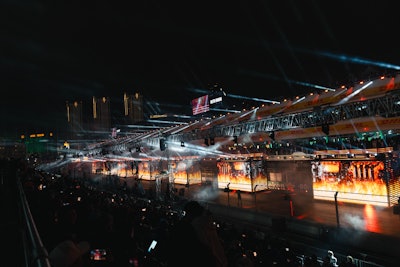 Hohmann and PRG played a major role in the inaugural Formula 1 Las Vegas Grand Prix in 2023, providing lighting, audio, automation, LED, media servers, and more for the opening ceremony, which featured over 10 headline artists.