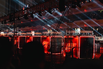 'What made this show special was its novelty and scale,' Hohmann says of the Formula 1 Las Vegas Grand Prix 2023 opening ceremony.