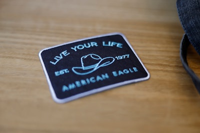The brand’s “Live Your Life” messaging was weaved throughout the space.