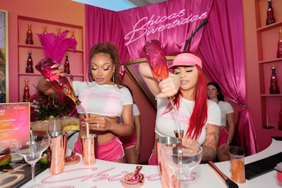 During the 2025 South Beach Wine & Food Festival, Megan Thee Stallion surprised attendees by mixing and pouring cocktails in support of her Chicas Divertidas tequila launch. See more: South Beach Wine & Food Festival 2025: 40+ Mouthwatering F&B Trends and Event Strategies