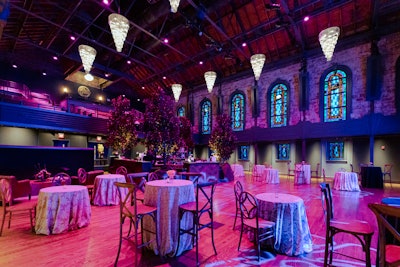 Haas plans and coordinates weddings, corporate events, experiences, and private events; she also offers venue services and event solutions.