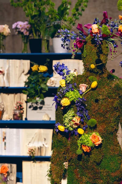 This exhibit by Lankenau Environmental Science Magnet High School students, 'Bloom Where You Are Planted,' imagined what the green classroom of the future will look like.