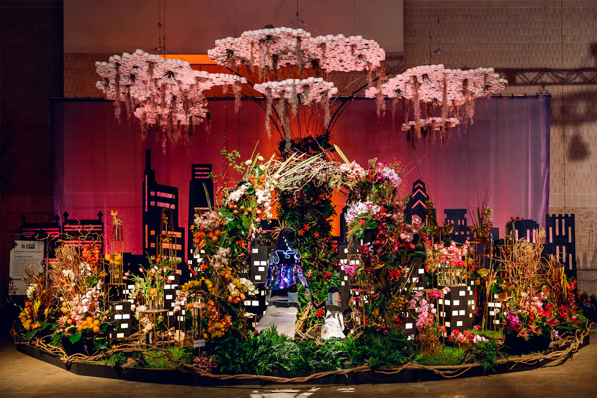 2025 Philadelphia Flower Show Futuristic Floral Designs 2025 Philadelphia Flower Show Futuristic Floral Designs