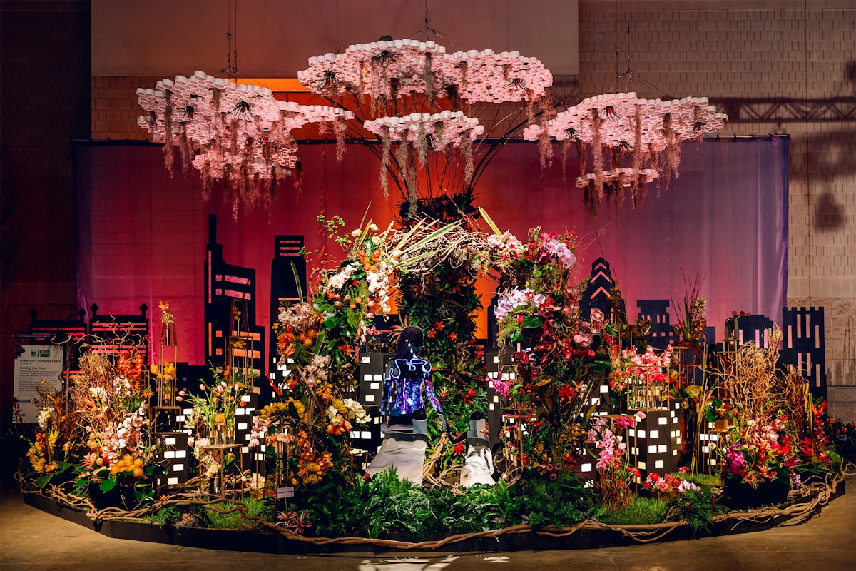 2025 Philadelphia Flower Show Futuristic Floral Designs