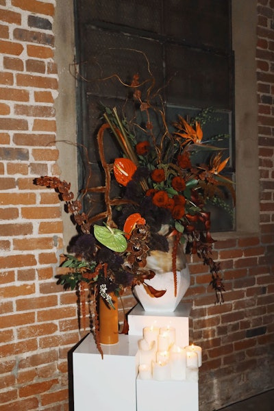 Florals were provided by Spacey Floral.