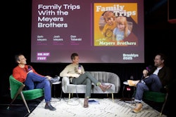 On Air Fest 2025 took place Feb. 19-21 across four venues in Brooklyn. Here, Seth Meyers' session on risk-taking doubled as a live taping of his hit podcast, Family Trips with the Meyers Brothers.
