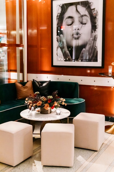 London-based DJ Amazonica had guests dancing late into the night while guests enjoyed signature espresso martinis and Negronis. Sterling Social's creative partners included R. Jack Balthazar, Lighten Up Inc., and Modern Illumination Productions.