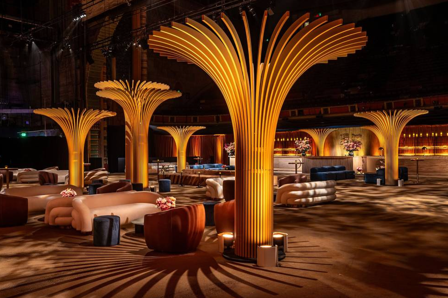 Event Eleven worked with Images by Lighting on the event's lighting.