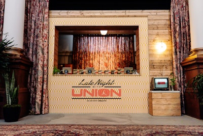 Guests could get their own Union AJ1s through an on-site Sneaker Shop. (The shop later opened to the public for a consumer event.)