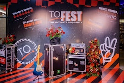 TO Fest welcomed 100 clients and prospects to Kulture ahead of PCMA CL's closing night event—headlined by Gwen Stefani—at the nearby convention center. Upon entering, guests could pose in front of this VIP backstage-inspired photo op.