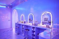 It's no secret that glam stations are prevalent at music festivals. At Coachella 2024, Pinterest activated with a fashion and beauty experience called Manifest Station, produced by MKG. Inside, fans could get glowy beauty looks created by celebrity makeup artists from trend-inspired menus built through collaborative boards on Pinterest. Popular options included bold, colorful graphic liners; gemstones; pearls; and metallic stickers. See more: Coachella 2024: Here's What You Missed From This Year's Coolest Parties and Brand Activations