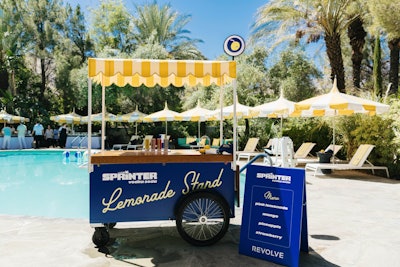 Sprinter & REVOLVE Pool Party