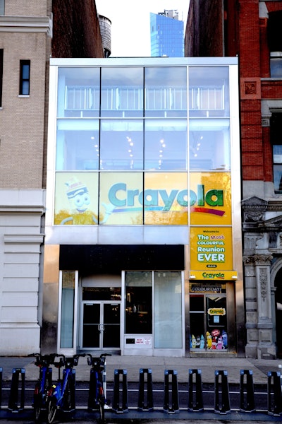 On March 21, Crayola hosted 'The Most Colourful Reunion Ever” in NYC’s Union Square.