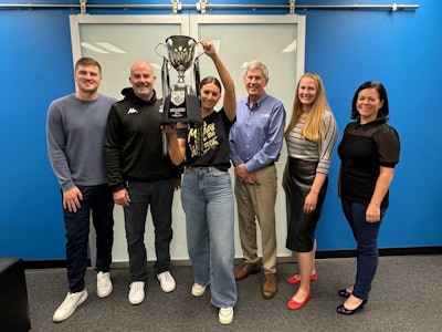 'Working in sports is such a special thing,' she says. 'It impacts so many and provides opportunities to grow in ways we never thought possible.'