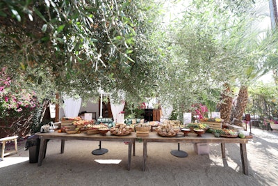 Sunset Studios worked with Planks & Patina for furniture rental, The Seed for catering, and Beach Town Pops for ice cream pops.