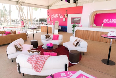 The pretty-in-pink space featured “Magenta Hour,' where customers could enjoy half-off drink vouchers each day.
