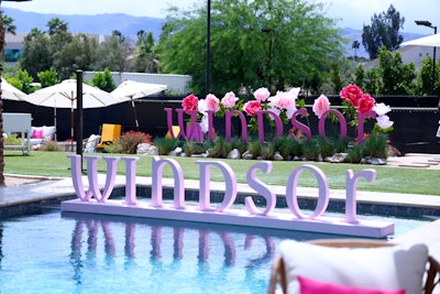 Guests sipped on chilled refreshments while dancing poolside to a live DJ set by Roxy Ferrari. The villa was transformed with content creators in mind through themed photo activations and Western-inspired backdrops.