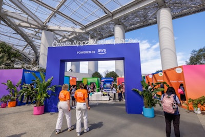 In the Apps Marketplace powered by Amazon Web Services, attendees explored tools designed to simplify their workflows and elevate their content.