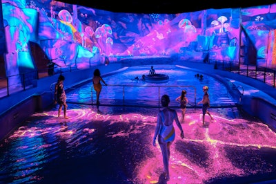 Recently, Moment Factory had the chance to contribute to Aquascope, a major indoor water park in France.