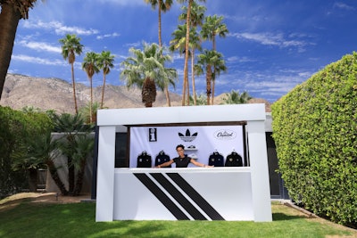 Guests were also given limited-edition American Express tote bags, which they were able to fill with exclusive Adidas merch, Stanley tumblers, and other premium items.