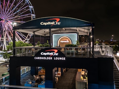 Capital One Cardholder Lounge at the March Madness Music Festival