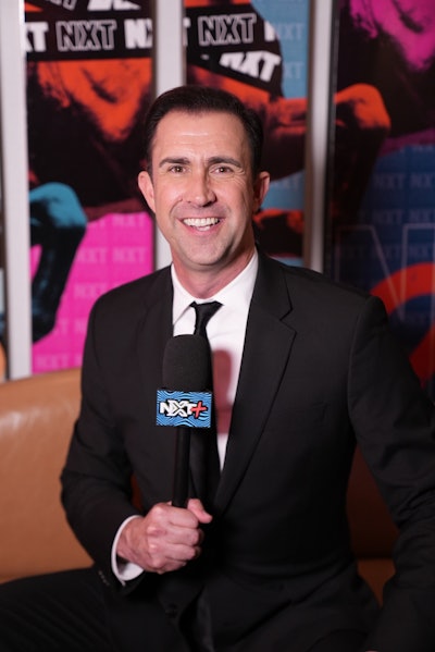 Edgefactory produced the conference’s own TV station, called NXT+, which was hosted by Nick Xavier Tanner (ICYMI: His initials are NXT). The character was played by a comedian who interacted with guests throughout the conference.