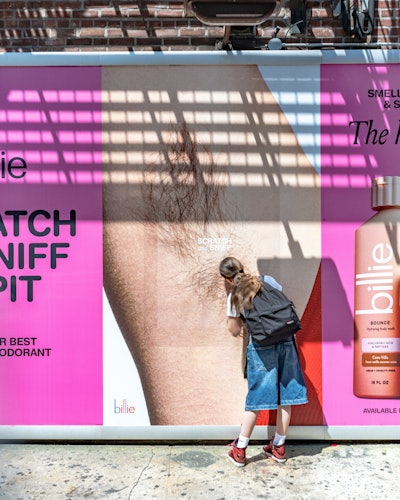 Billie's Scratch and Sniff Ad Campaign