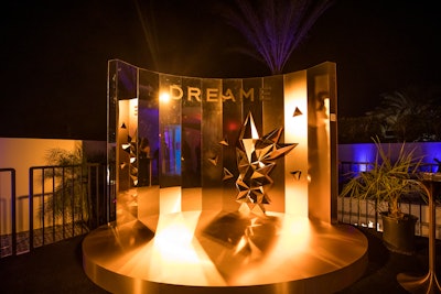 Along with the salon, Dreame created an eye-catching photo booth.