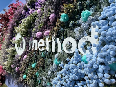 Method also let festivalgoers try out three of its body and hair care in scents at the Coachella campgrounds.