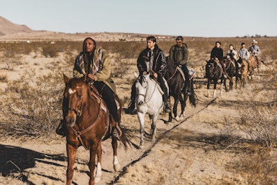 Guests could also go horseback riding.