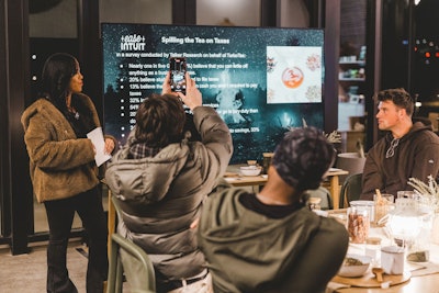 Financial workshops included the 'Tea Time and Tax Prep' session, where attendees learned how to approach tax season as entrepreneurs. In the 'Goal-Setting & Strategic Planning' session, meanwhile, creators reflected on what worked—and what didn’t—in their 2024 businesses, set intentional financial goals for the year ahead, and explored tools like QuickBooks and Mailchimp.