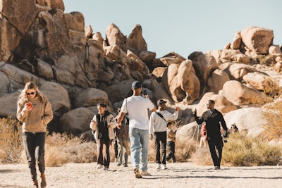 'The beautiful aesthetic of AutoCamp authentically lent itself to being the perfect backdrop to any content,' said Acacia.