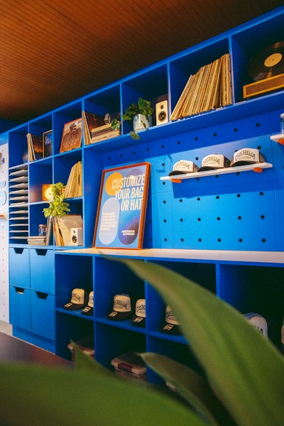 There was also a workshop where card members and guests could personalize select merch items with festival-inspired charms. American Express also set up 'merch to-go windows' throughout the festival, where fans could shop an exclusive bundle of festival merch like hats, bandanas, and totes.