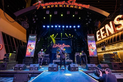 On April 18, rock band Living Colour performed at the 1st Street Stage. The band has achieved WWE fame with its hit song “Cult of Personality,” which serves as the walkout music for WWE Superstar CM Punk.