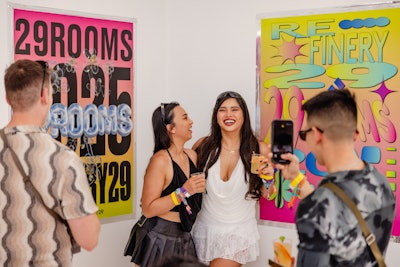 The experience was a pre-festival pit stop for Coachella attendees.