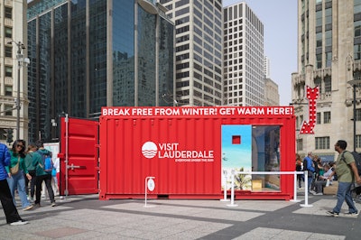 Visit Lauderdale's 'Break Free' Activation