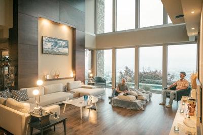 The Journeymen Collective's retreat center is 8,000 square feet with luxury accommodations.